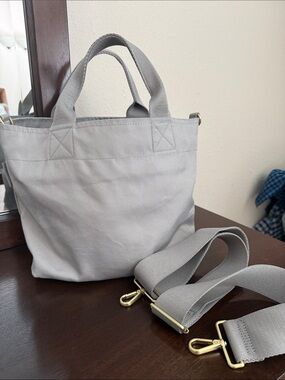 Canvelle Canvas Tote Bag with Detachable Strap